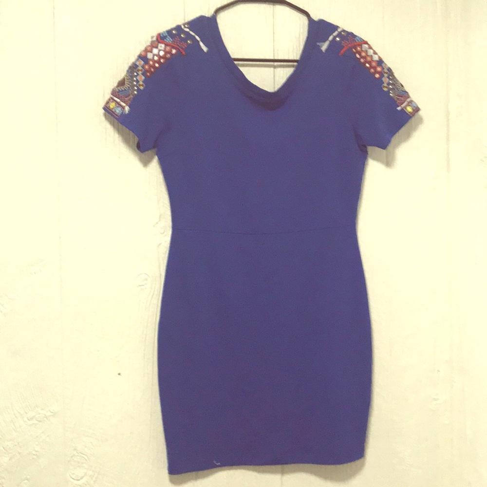 Blue Chelsea Violet Dress, Size M